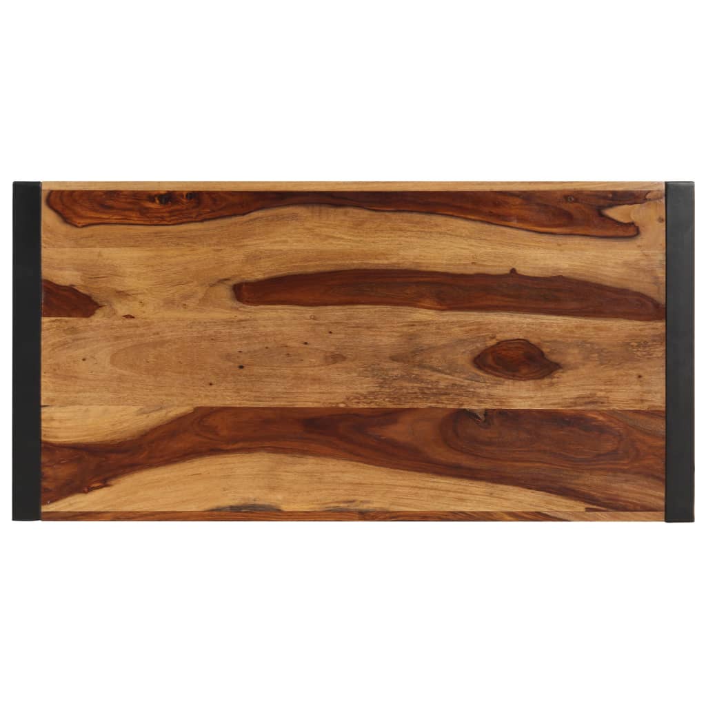 Eettafel 120x60x76 cm massief acaciahout is nu te koop bij PeponiXL, paradijselijk wonen!
