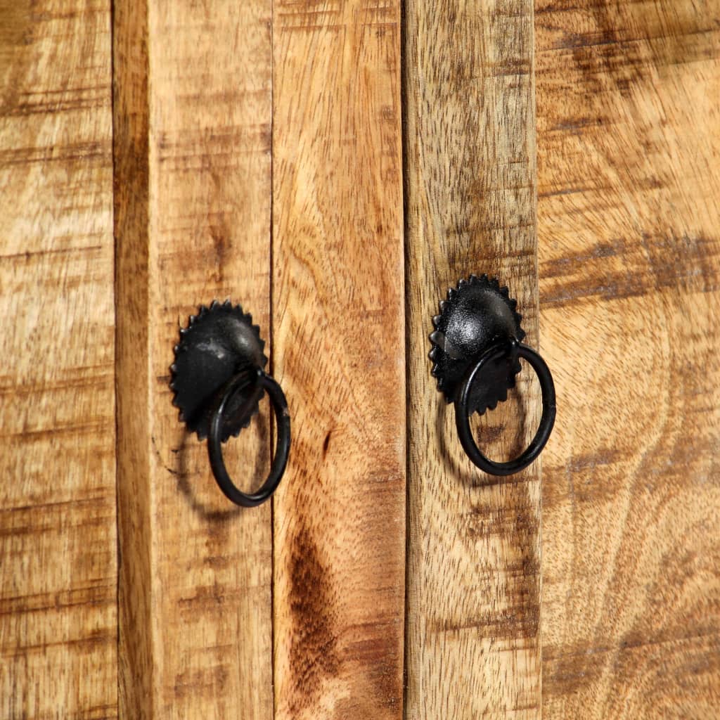 Dressoir 120x35x76 cm massief mangohout is nu te koop bij PeponiXL, paradijselijk wonen!