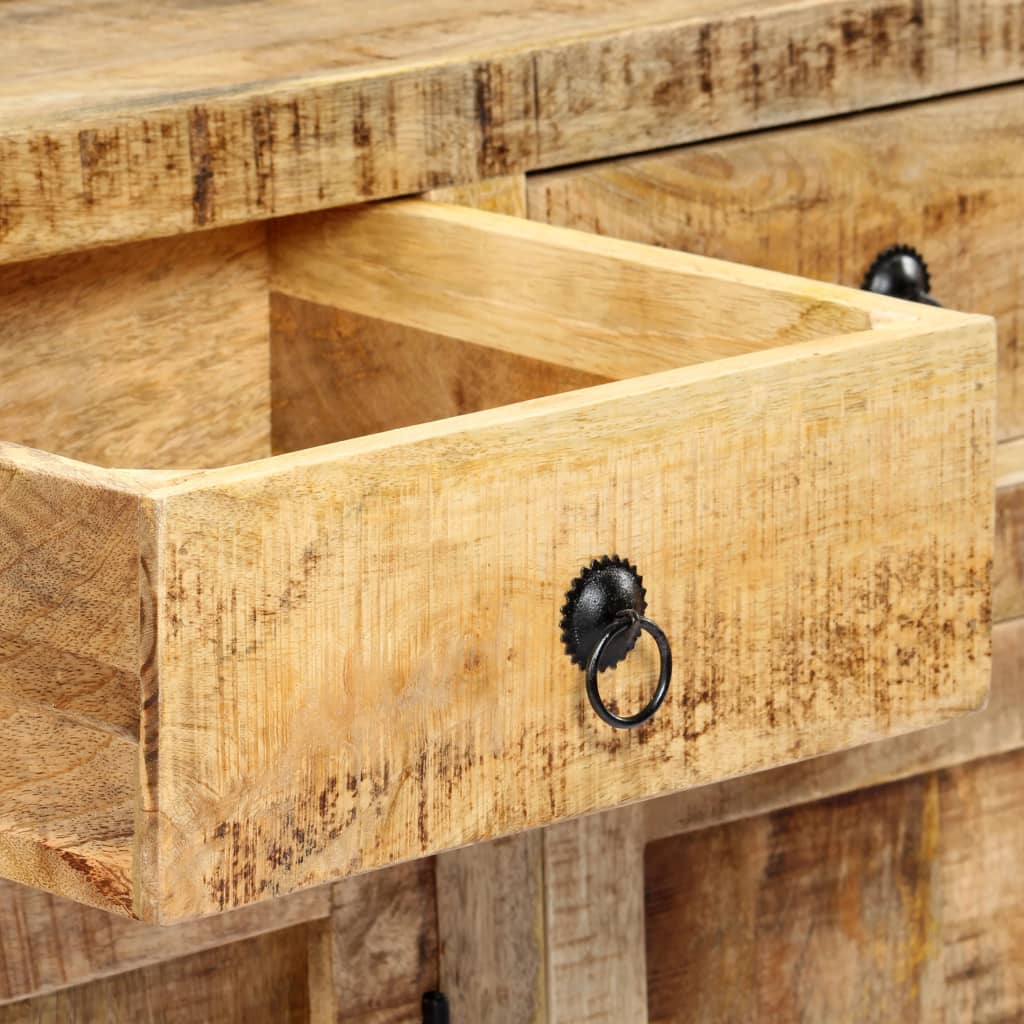 Dressoir 120x35x76 cm massief mangohout is nu te koop bij PeponiXL, paradijselijk wonen!