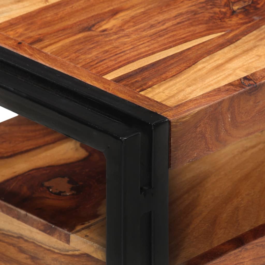 Tv-meubel 120x30x40 cm massief acaciahout is nu te koop bij PeponiXL, paradijselijk wonen!