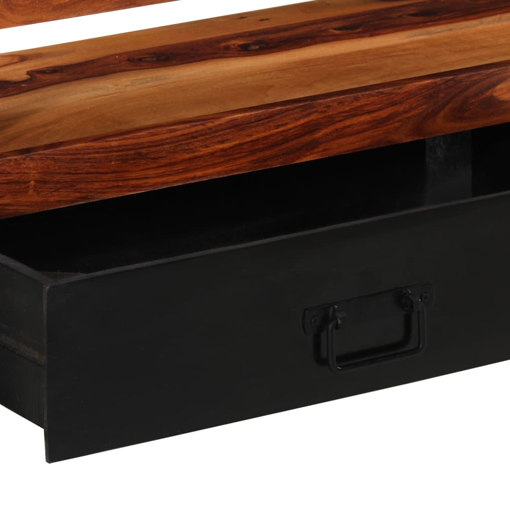 Tv-meubel 120x30x40 cm massief acaciahout is nu te koop bij PeponiXL, paradijselijk wonen!