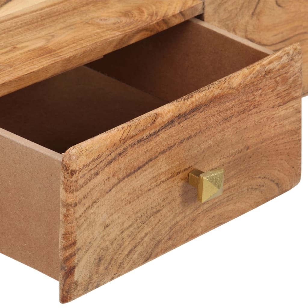 Salontafel 70x60x42 cm massief acaciahout is nu te koop bij PeponiXL, paradijselijk wonen!