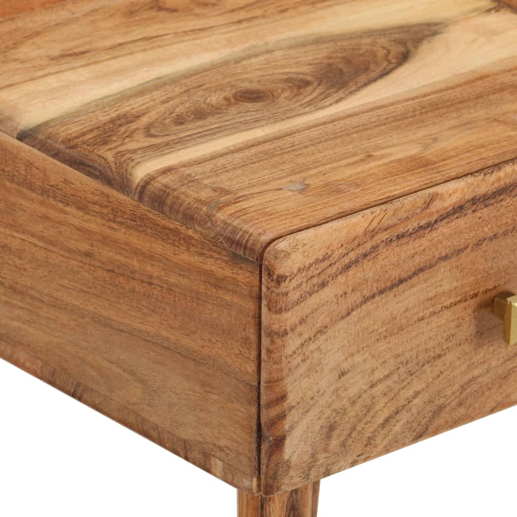 Salontafel 70x60x42 cm massief acaciahout is nu te koop bij PeponiXL, paradijselijk wonen!