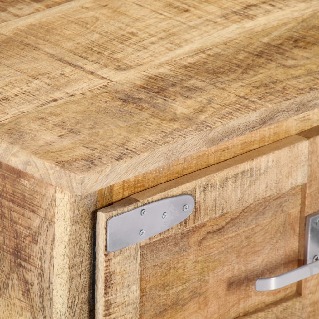 Salontafel 70x70x30 cm massief mangohout is nu te koop bij PeponiXL, paradijselijk wonen!