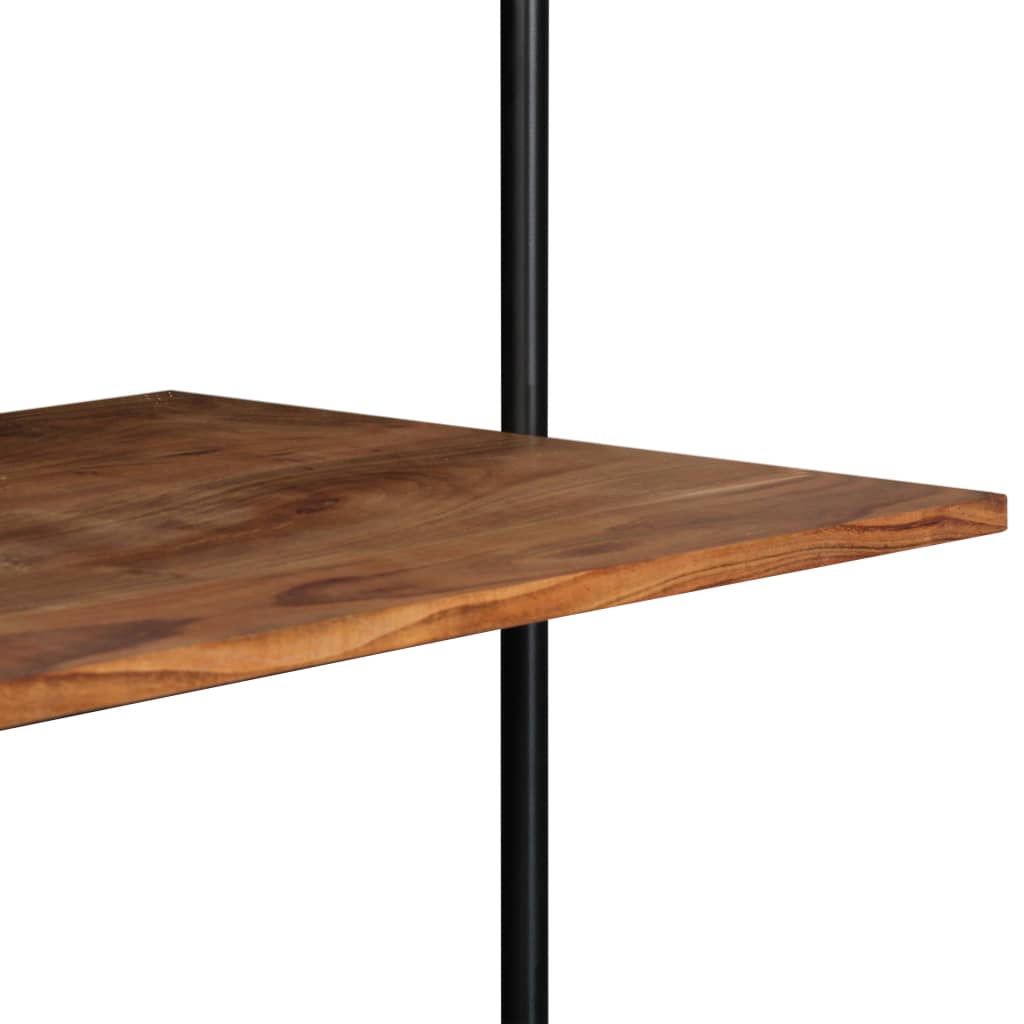 Wandbureau 90x40x170 cm massief acaciahout is nu te koop bij PeponiXL, paradijselijk wonen!