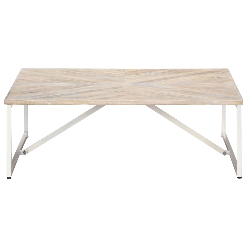 Salontafel 110x110x36 cm massief mangohout is nu te koop bij PeponiXL, paradijselijk wonen!