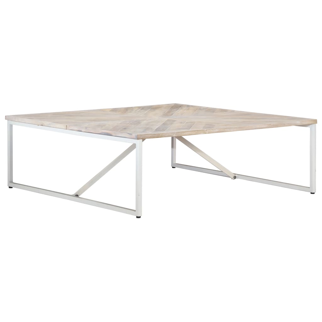 Salontafel 110x110x36 cm massief mangohout is nu te koop bij PeponiXL, paradijselijk wonen!