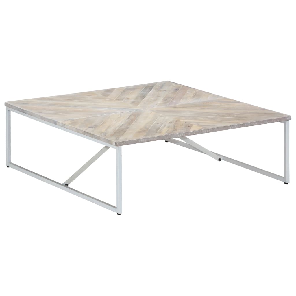 Salontafel 110x110x36 cm massief mangohout is nu te koop bij PeponiXL, paradijselijk wonen!