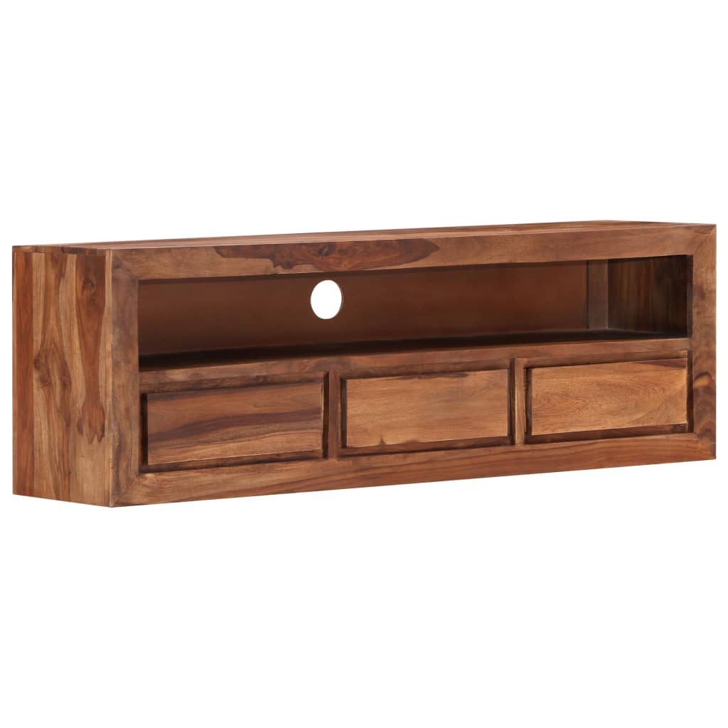 Tv-meubel 120x30x40 cm massief acaciahout is nu te koop bij PeponiXL, paradijselijk wonen!