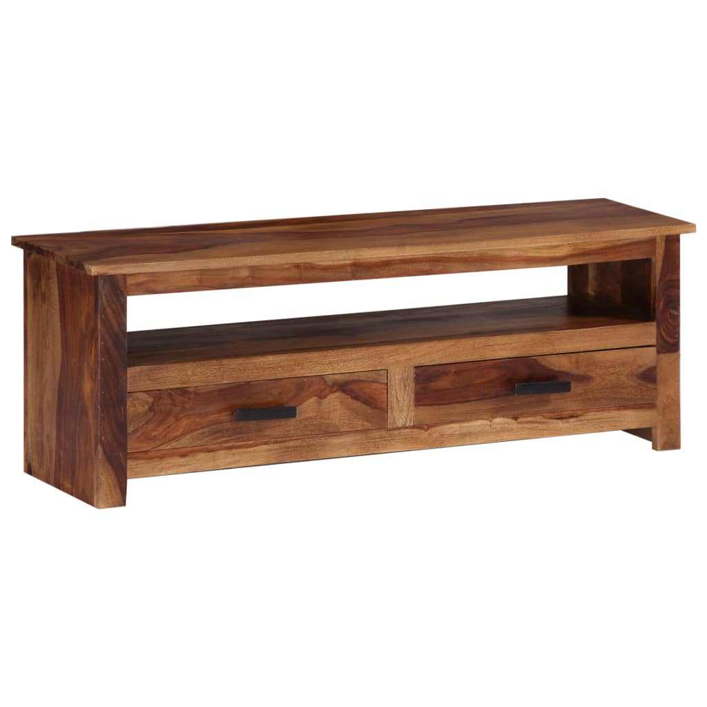 Tv-meubel 118x30x40 cm massief hout is nu te koop bij PeponiXL, paradijselijk wonen!