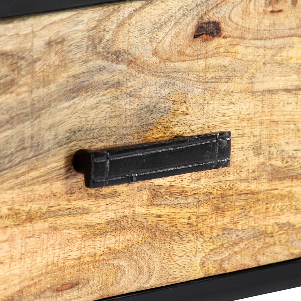 Tv-meubel 120x30x45 cm massief mangohout is nu te koop bij PeponiXL, paradijselijk wonen!