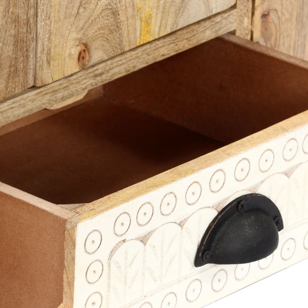 Tv-meubel 120x30x40 cm massief mangohout is nu te koop bij PeponiXL, paradijselijk wonen!