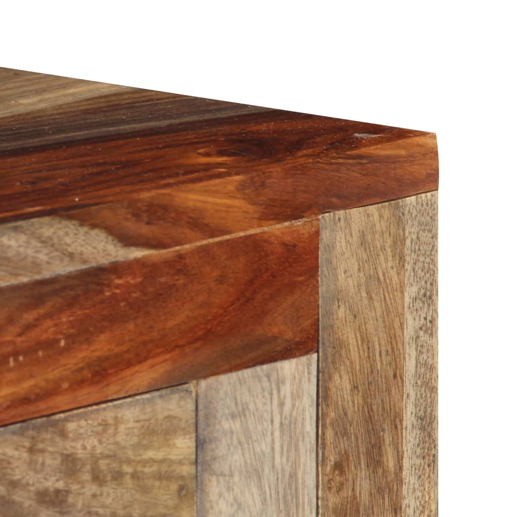 Wandtafel met 3 lades 120x30x75 cm massief acaciahout is nu te koop bij PeponiXL, paradijselijk wonen!