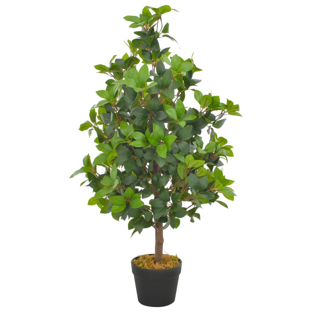 Kunstplant met pot laurierboom 90 cm groen is nu te koop bij PeponiXL, paradijselijk wonen!