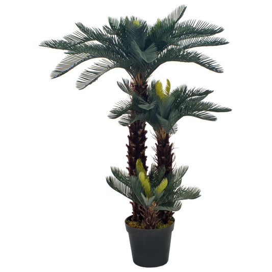 Kunstplant met pot cycaspalm 125 cm groen is nu te koop bij PeponiXL, paradijselijk wonen!
