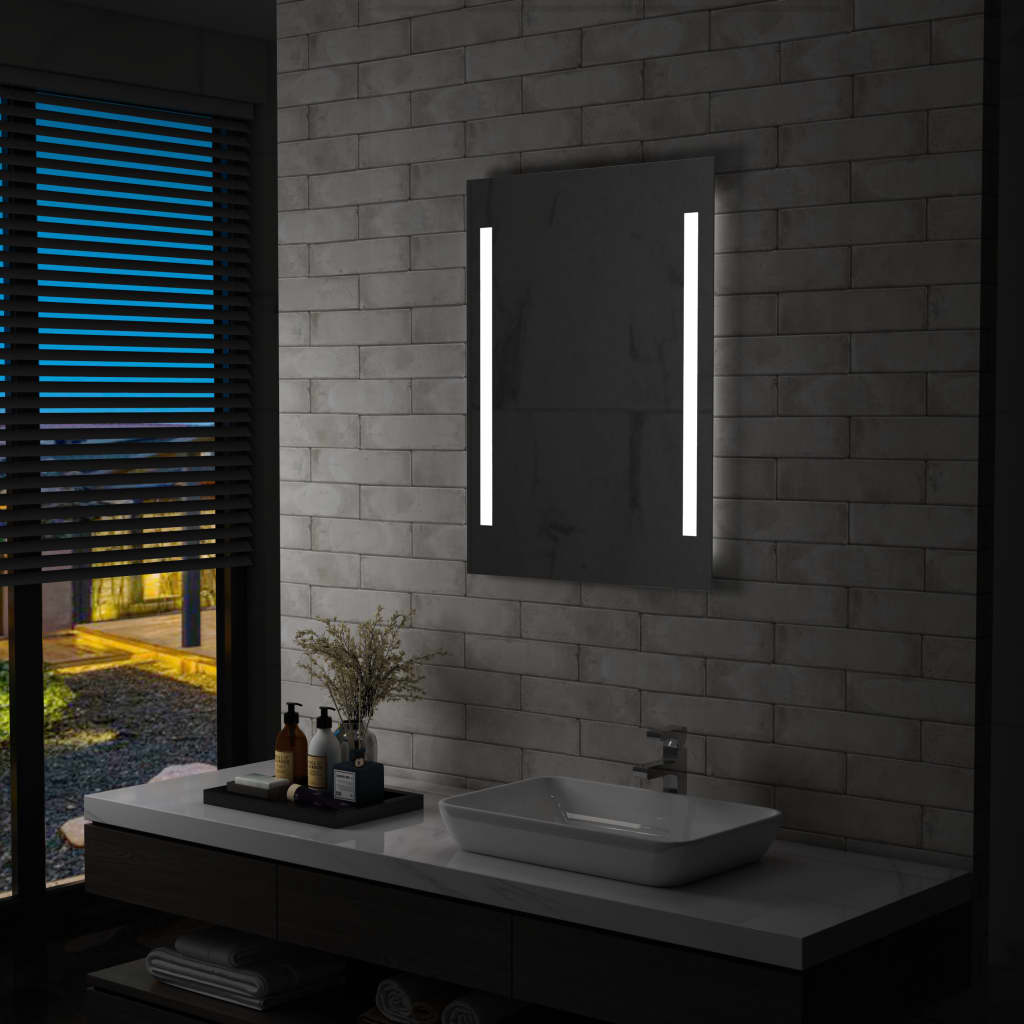 Badkamerspiegel LED 60x80 cm is nu te koop bij PeponiXL, paradijselijk wonen!