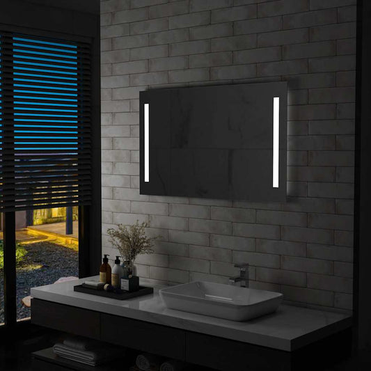 Badkamerspiegel LED 100x60 cm is nu te koop bij PeponiXL, paradijselijk wonen!