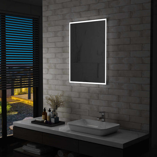 Badkamerspiegel LED 60x80 cm is nu te koop bij PeponiXL, paradijselijk wonen!