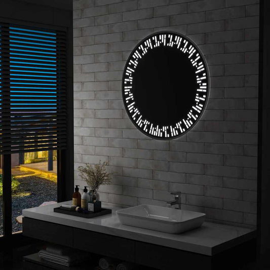 Badkamerspiegel LED 80 cm is nu te koop bij PeponiXL, paradijselijk wonen!