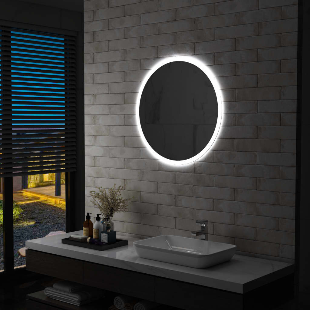 Badkamerspiegel LED 70 cm is nu te koop bij PeponiXL, paradijselijk wonen!