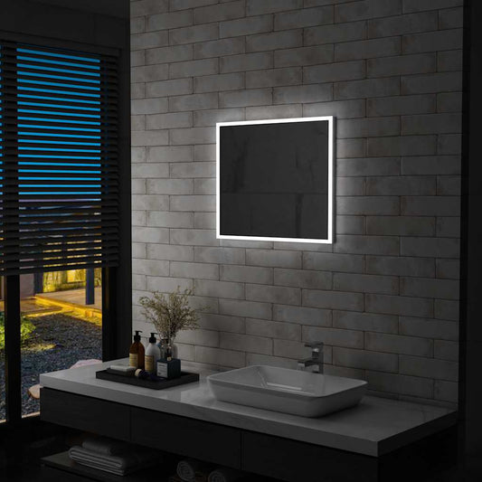 Badkamerspiegel LED 60x50 cm is nu te koop bij PeponiXL, paradijselijk wonen!