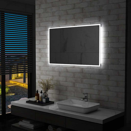 Badkamerspiegel LED 100x60 cm is nu te koop bij PeponiXL, paradijselijk wonen!