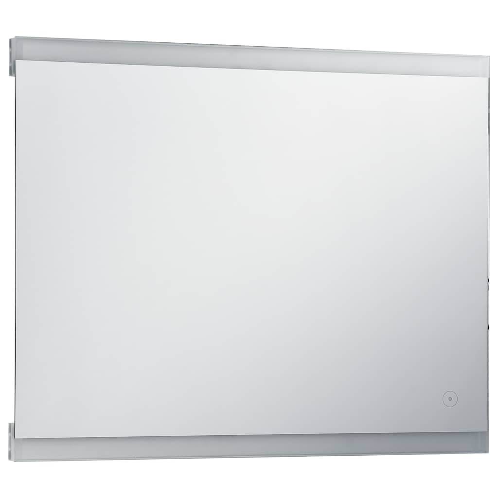 Badkamerspiegel LED met aanraaksensor 80x60 cm is nu te koop bij PeponiXL, paradijselijk wonen!