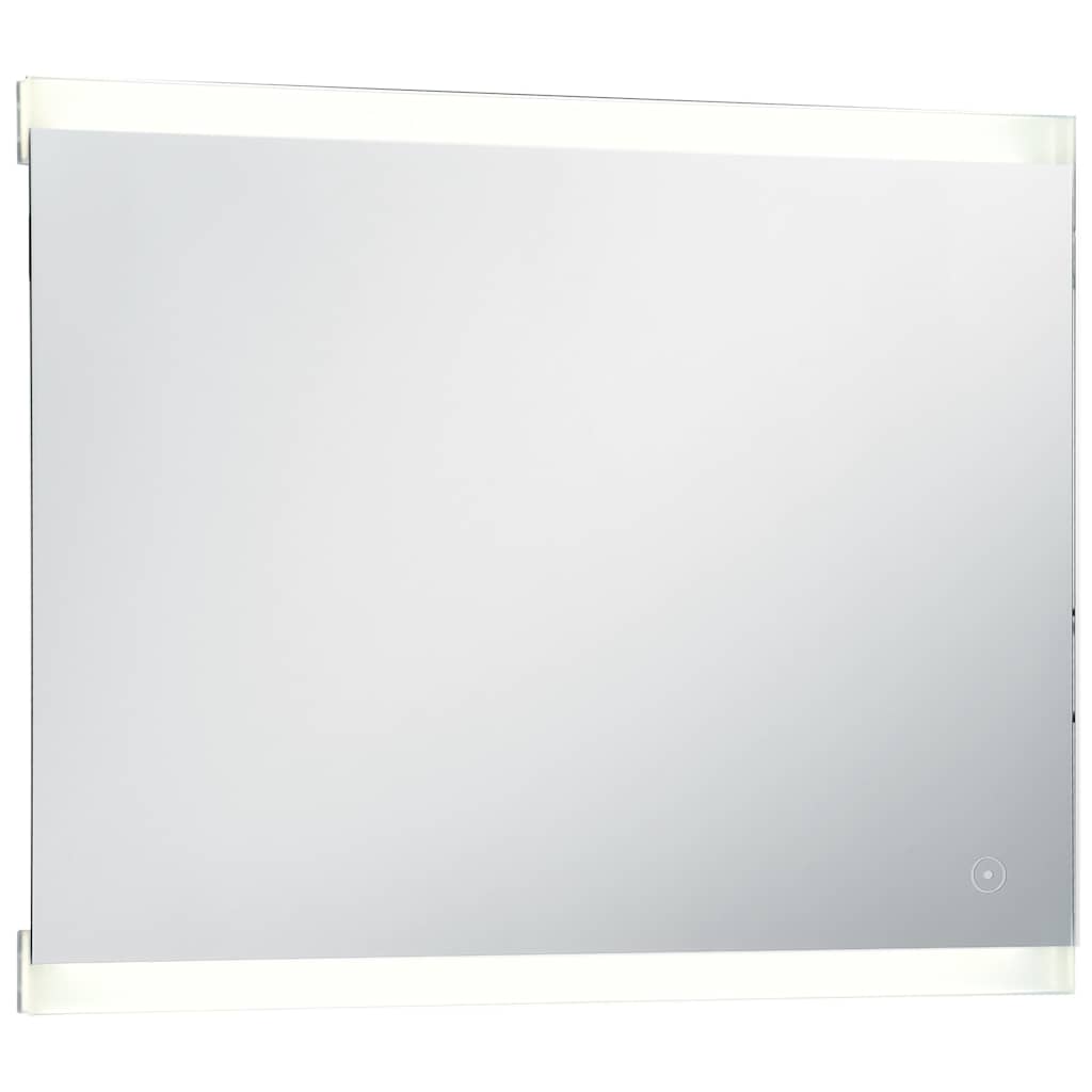 Badkamerspiegel LED met aanraaksensor 80x60 cm is nu te koop bij PeponiXL, paradijselijk wonen!