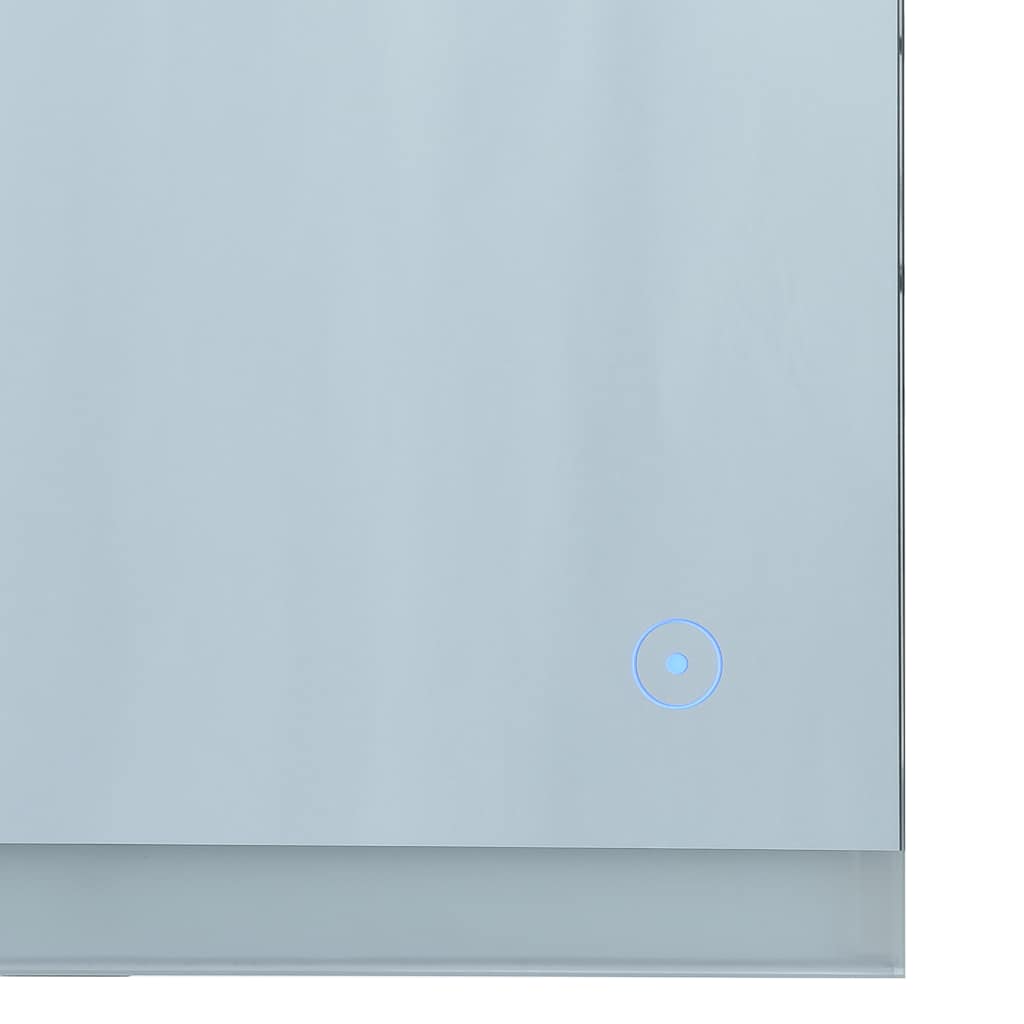 Badkamerspiegel LED met aanraaksensor 80x60 cm is nu te koop bij PeponiXL, paradijselijk wonen!