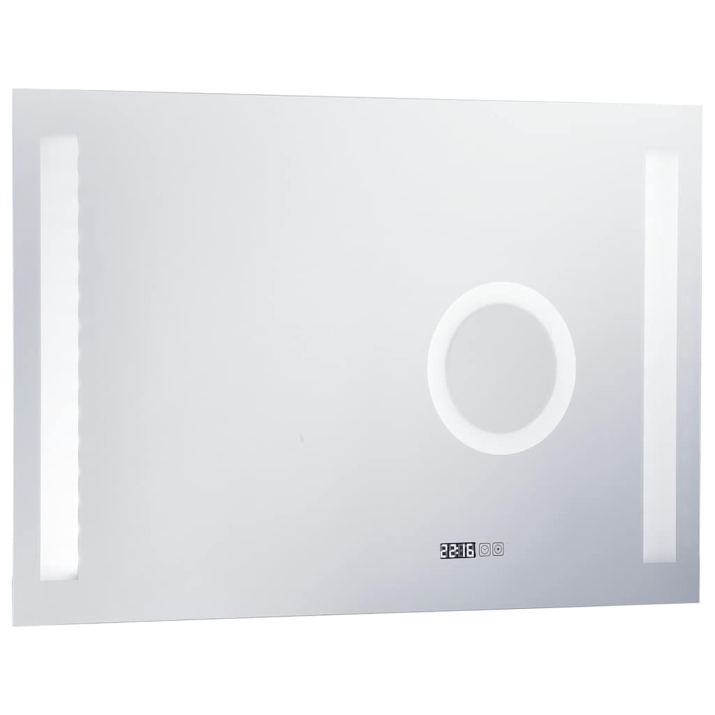 Badkamerspiegel LED met aanraaksensor 100x60 cm is nu te koop bij PeponiXL, paradijselijk wonen!