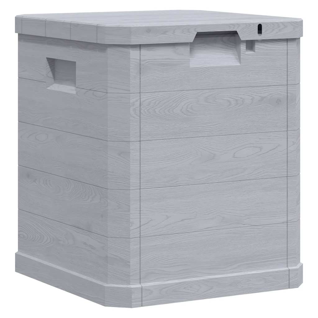 Opbergbox voor in de tuin 90 L lichtgrijs is nu te koop bij PeponiXL, paradijselijk wonen!