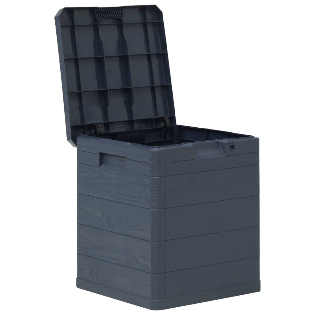 Opbergbox 90 L antraciet is nu te koop bij PeponiXL, paradijselijk wonen!