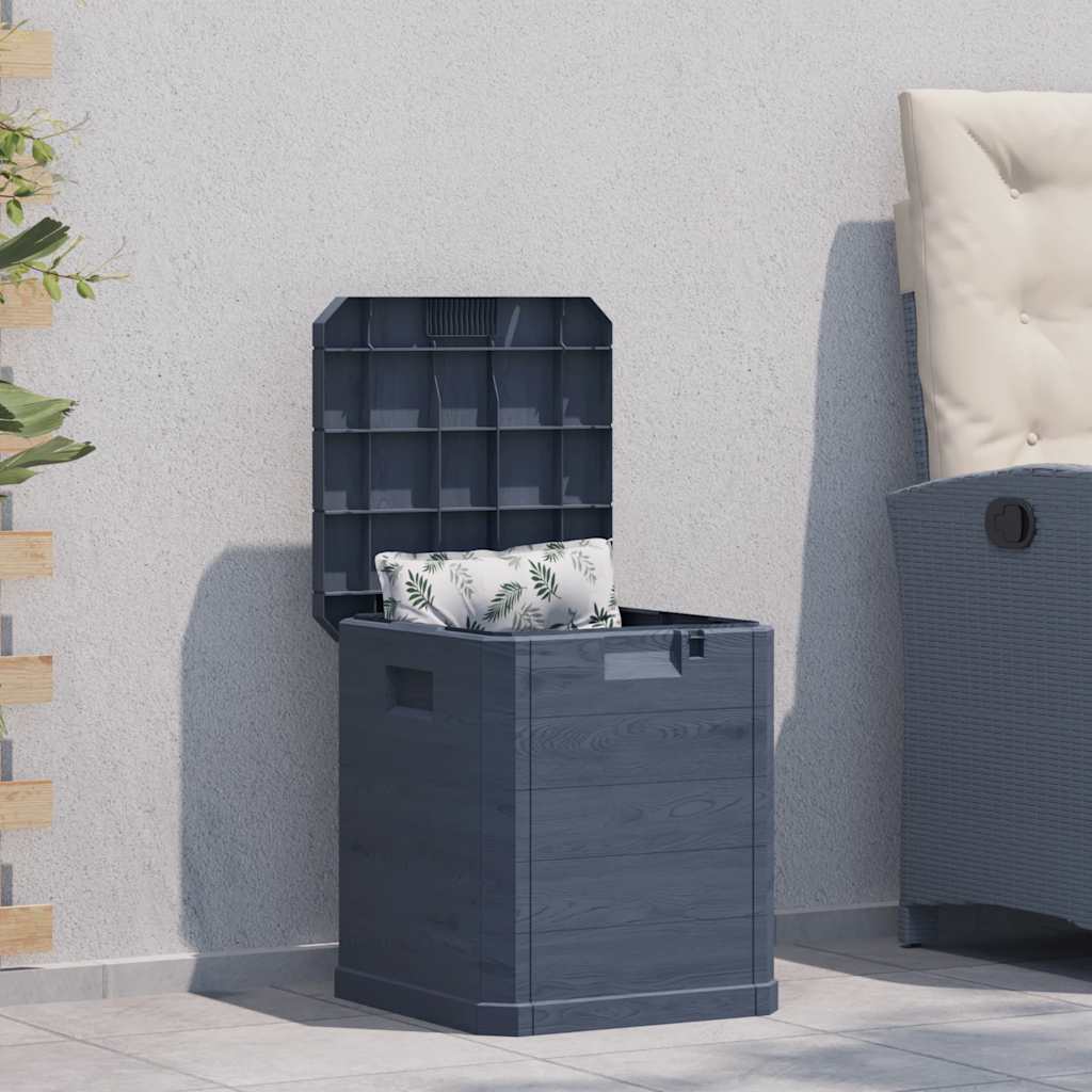 Opbergbox 90 L antraciet is nu te koop bij PeponiXL, paradijselijk wonen!