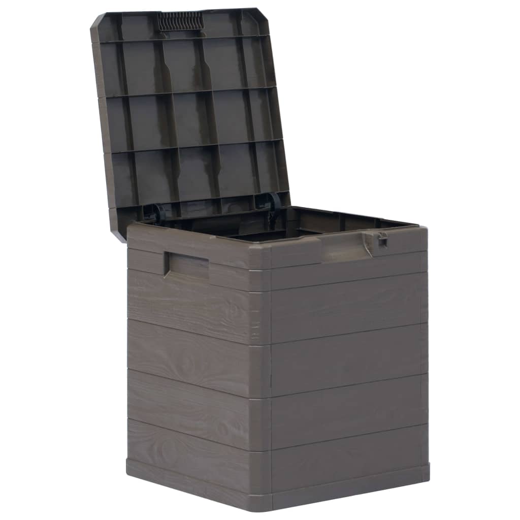 Opbergbox voor in de tuin 90 L bruin is nu te koop bij PeponiXL, paradijselijk wonen!
