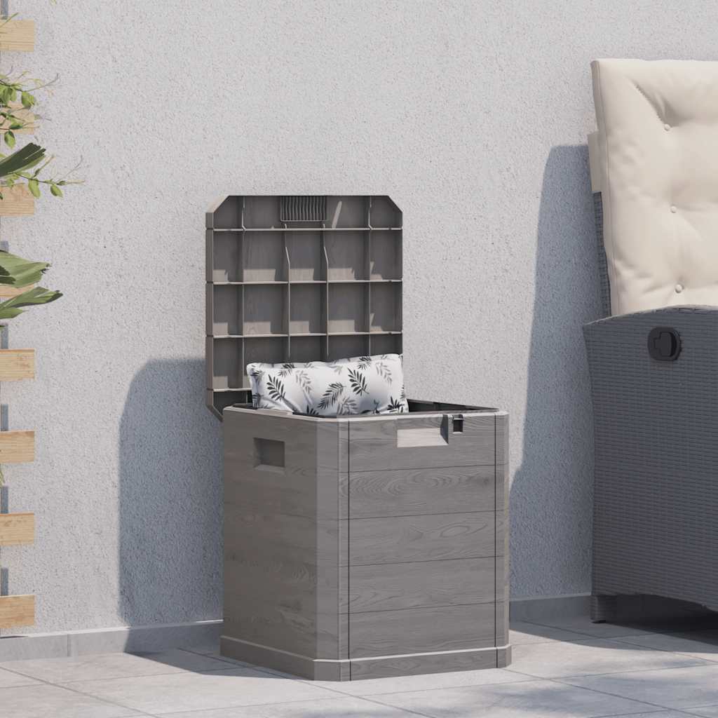 Opbergbox voor in de tuin 90 L bruin is nu te koop bij PeponiXL, paradijselijk wonen!