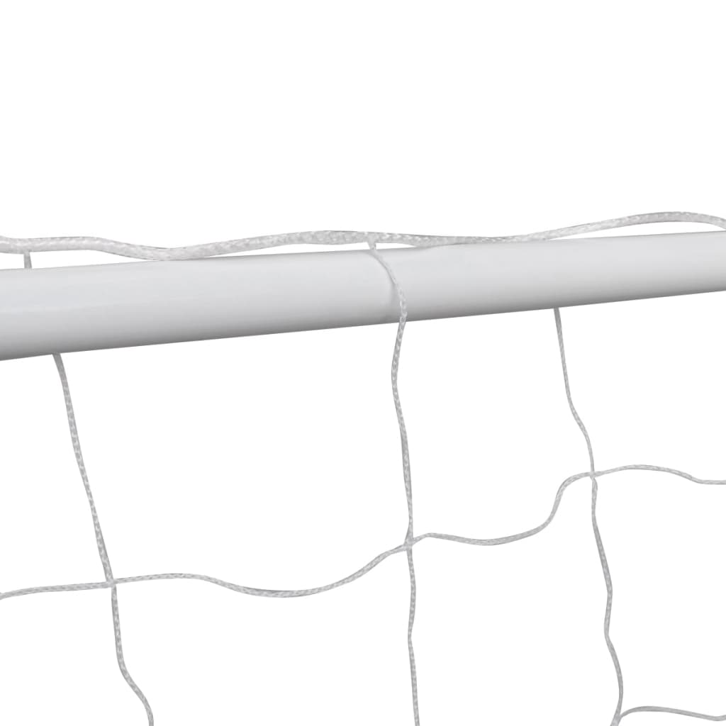 Voetbalgoals 2 st 240x90x150 cm staal is nu te koop bij PeponiXL, paradijselijk wonen!