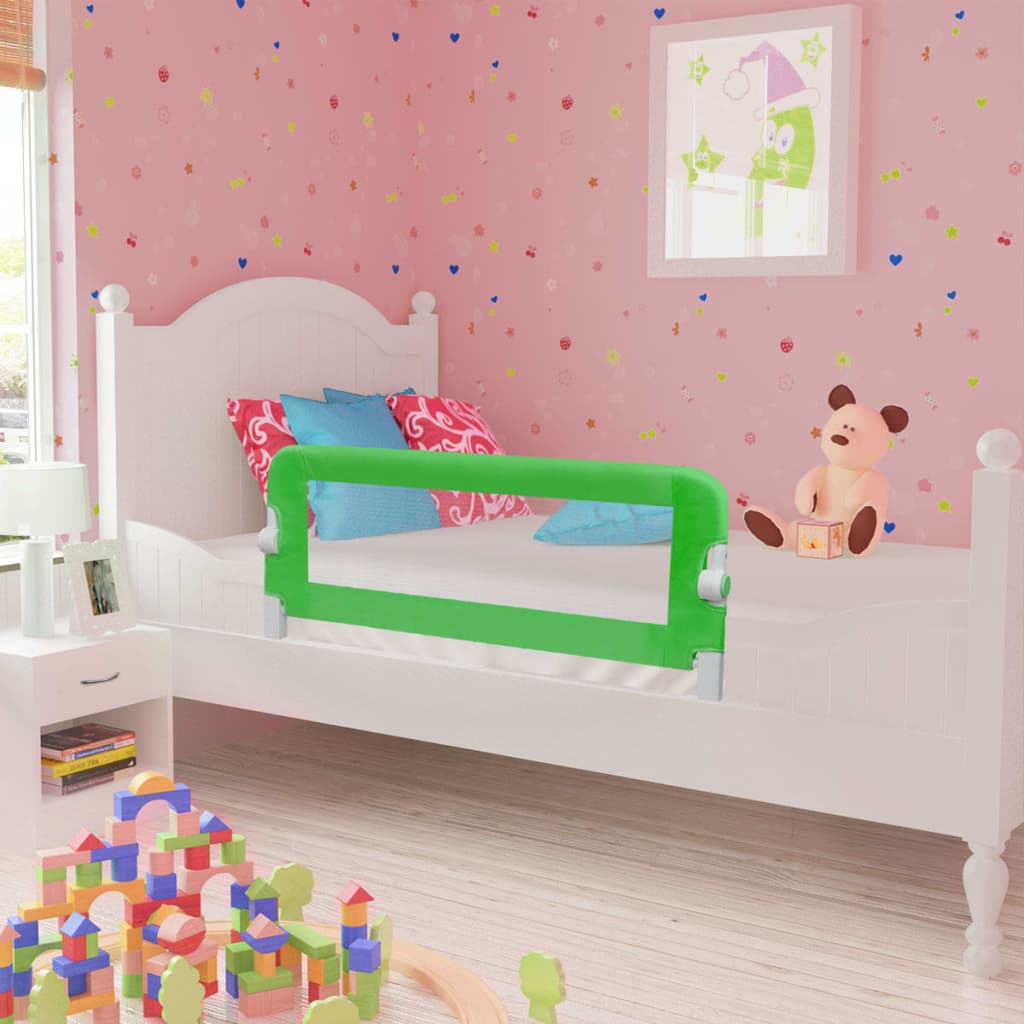 Kinderbedhekjes 2 st 102x42 cm groen is nu te koop bij PeponiXL, paradijselijk wonen!