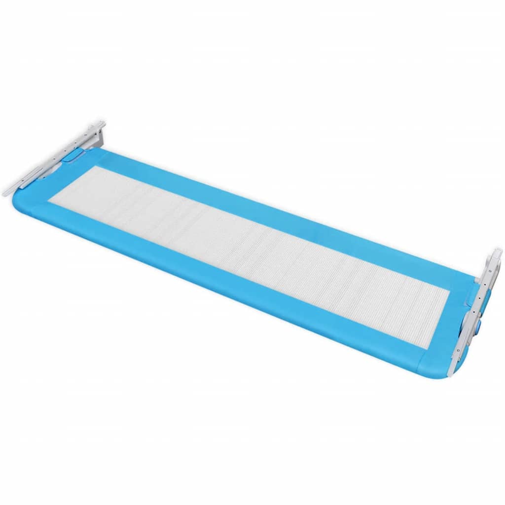 Kinderbedhekjes 2 st 150x42 cm blauw is nu te koop bij PeponiXL, paradijselijk wonen!