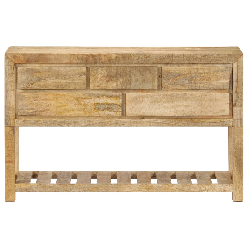 Dressoir 120x30x75 cm massief mangohout is nu te koop bij PeponiXL, paradijselijk wonen!