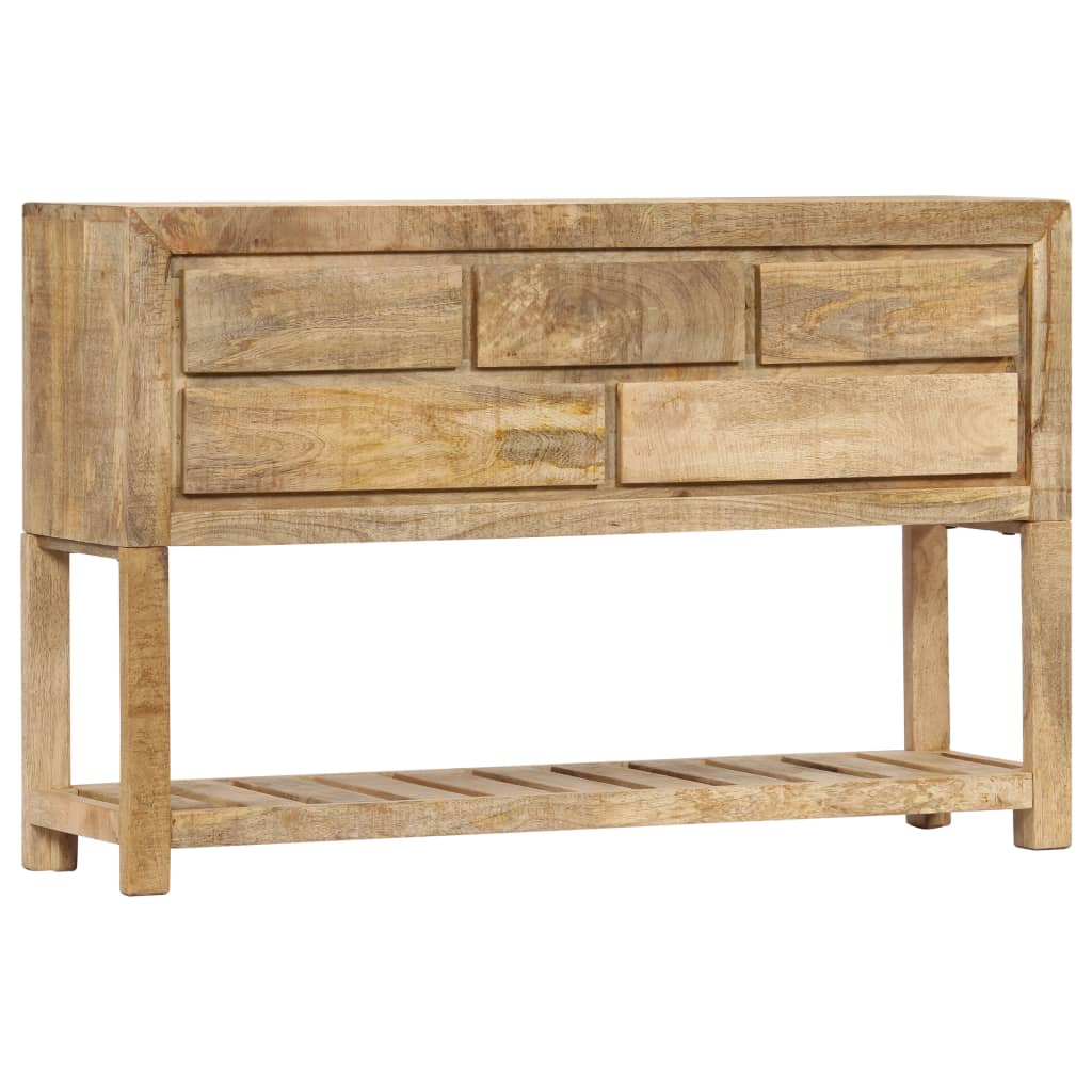 Dressoir 120x30x75 cm massief mangohout is nu te koop bij PeponiXL, paradijselijk wonen!