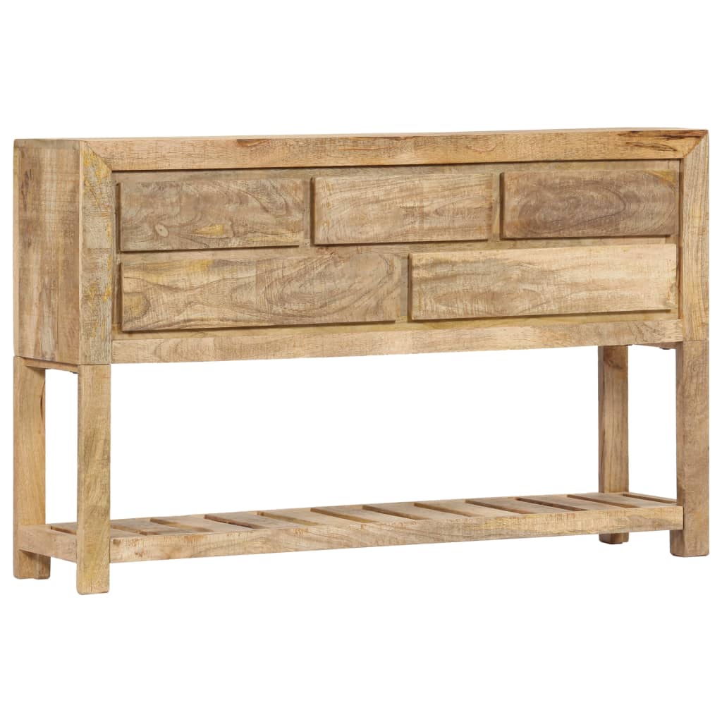 Dressoir 120x30x75 cm massief mangohout is nu te koop bij PeponiXL, paradijselijk wonen!