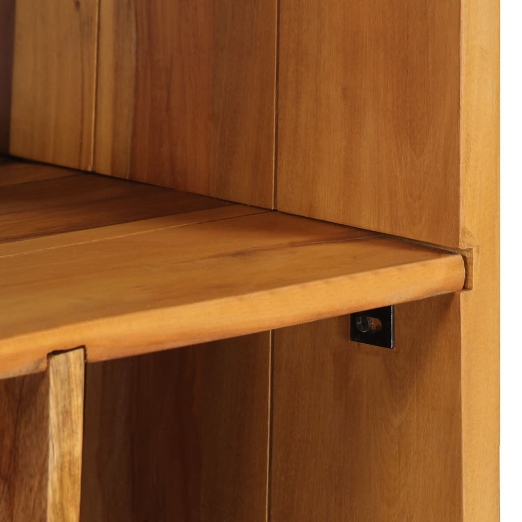 Boekenkast 60x35x180 cm massief gerecycled hout is nu te koop bij PeponiXL, paradijselijk wonen!