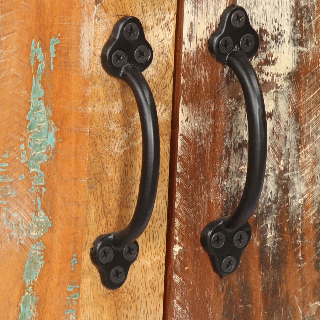 Boekenkast 60x35x180 cm massief gerecycled hout is nu te koop bij PeponiXL, paradijselijk wonen!