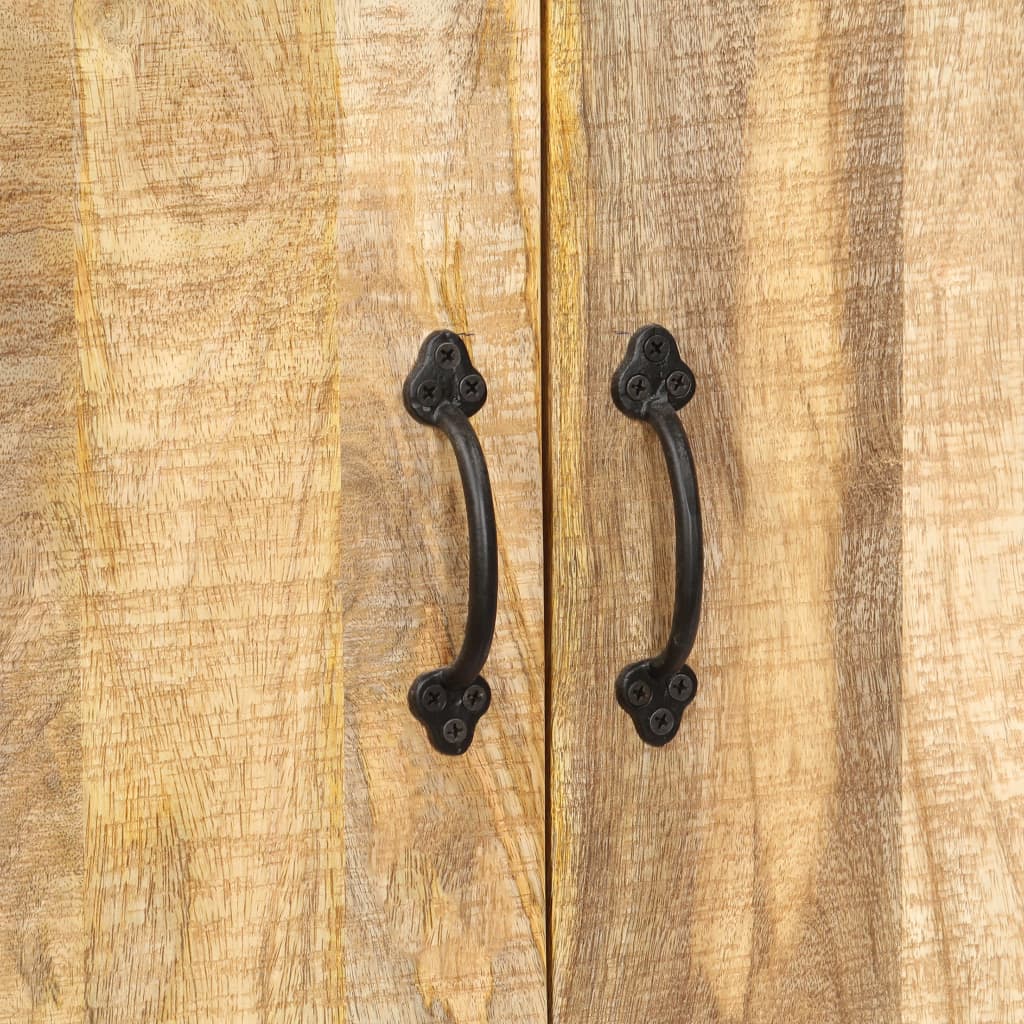 Boekenkast 60x35x180 cm massief mangohout is nu te koop bij PeponiXL, paradijselijk wonen!