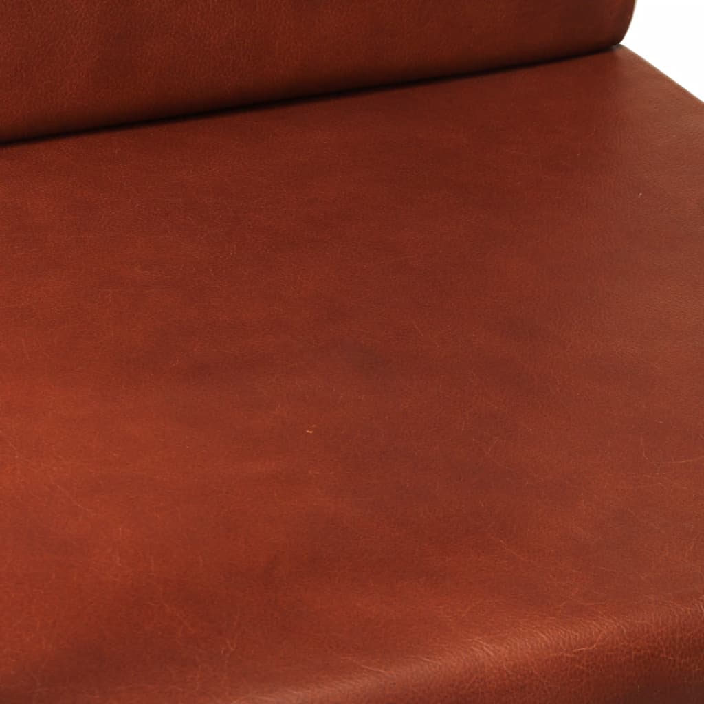 Fauteuil echt leer bruin is nu te koop bij PeponiXL, paradijselijk wonen!