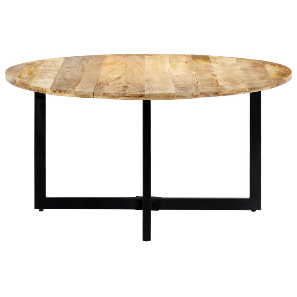 Eettafel 150x73 cm massief mangohout is nu te koop bij PeponiXL, paradijselijk wonen!