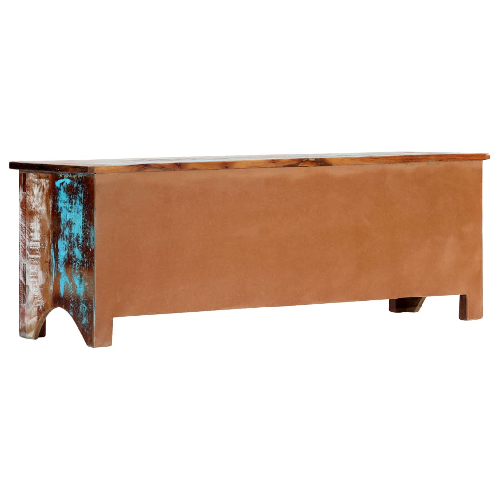 Tv-meubel 120x30x40 cm massief gerecycled hout is nu te koop bij PeponiXL, paradijselijk wonen!