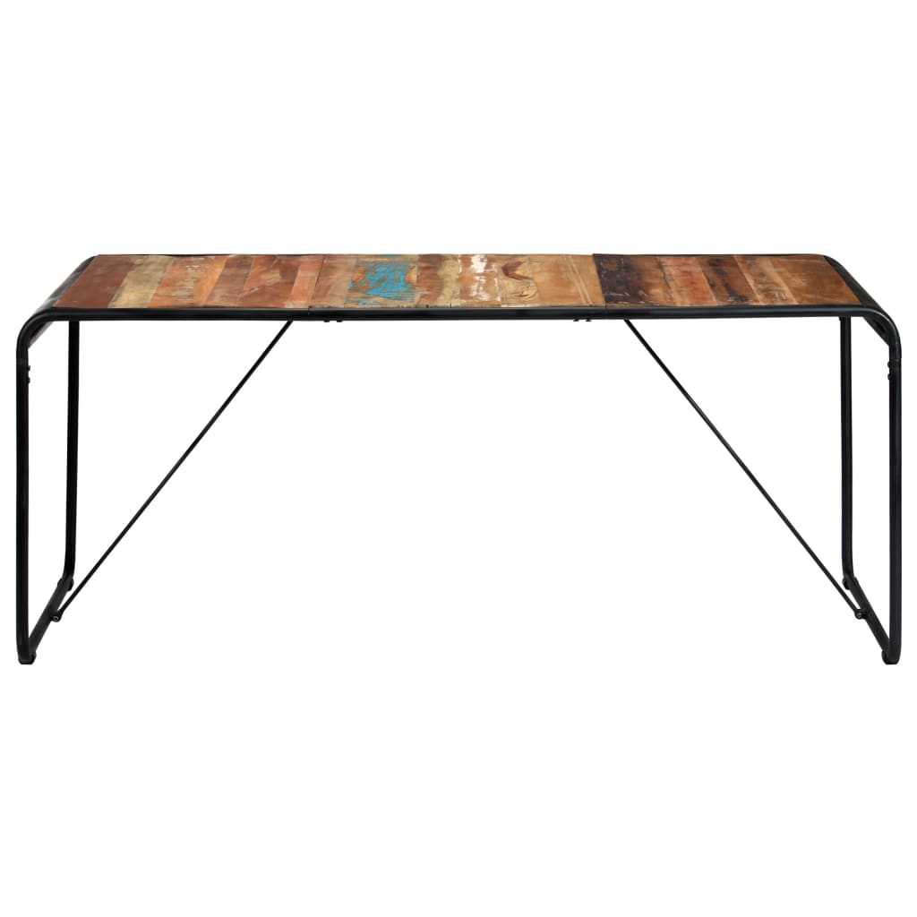 Eettafel 180x90x76 cm massief gerecycled hout is nu te koop bij PeponiXL, paradijselijk wonen!