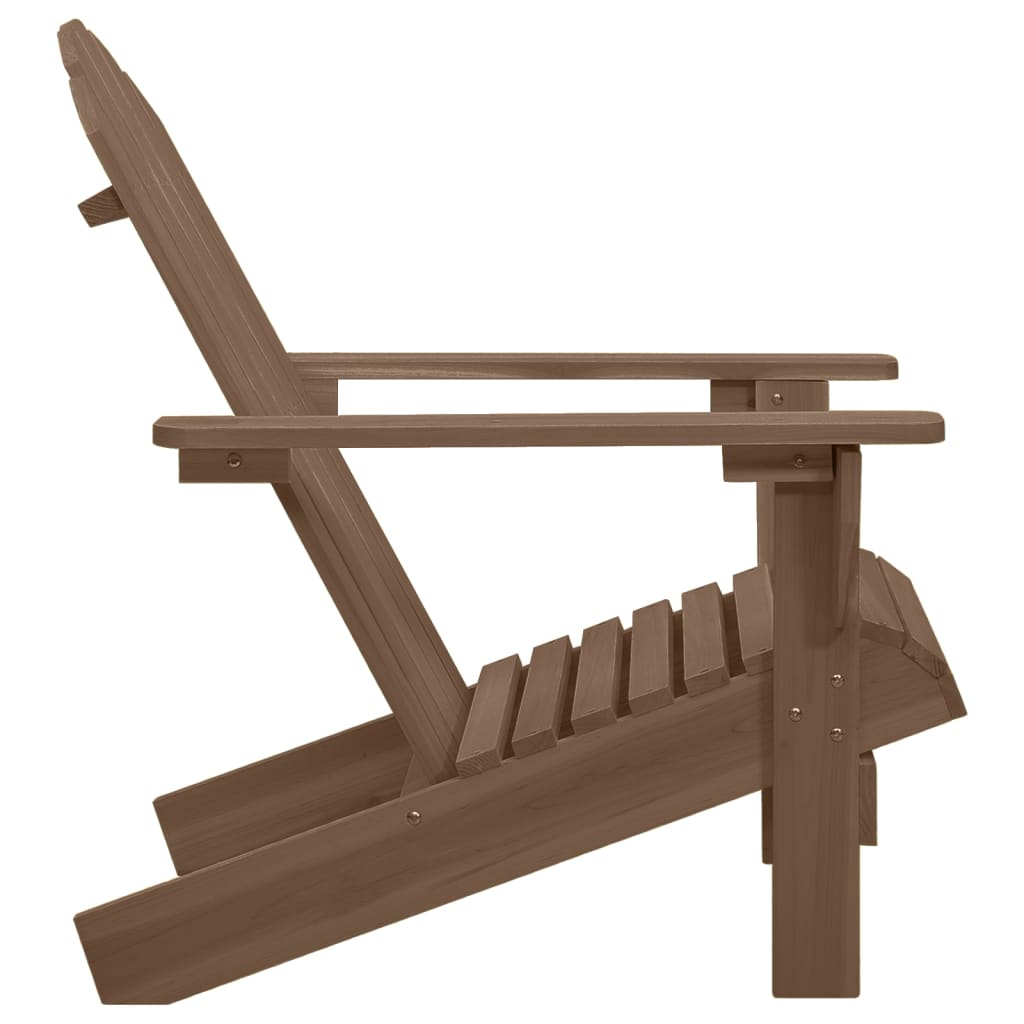 Tuinstoel hout bruin is nu te koop bij PeponiXL, paradijselijk wonen!