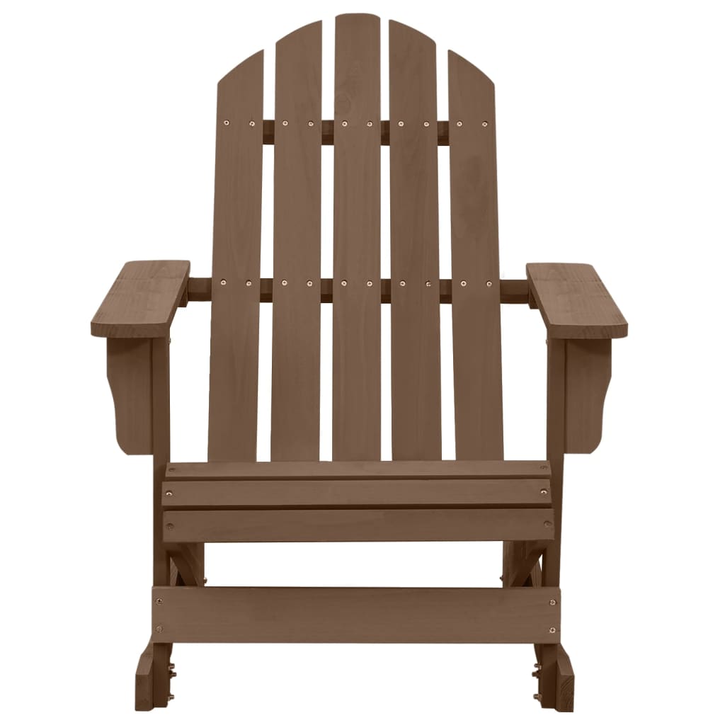 Tuinschommelstoel hout bruin is nu te koop bij PeponiXL, paradijselijk wonen!